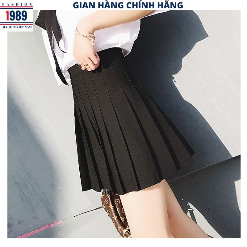 Chân váy tennis ngắn xếp ly cạp cao dáng xòe thời trang nữ hàng cao cấp -PHƯƠNG VŨ 1989