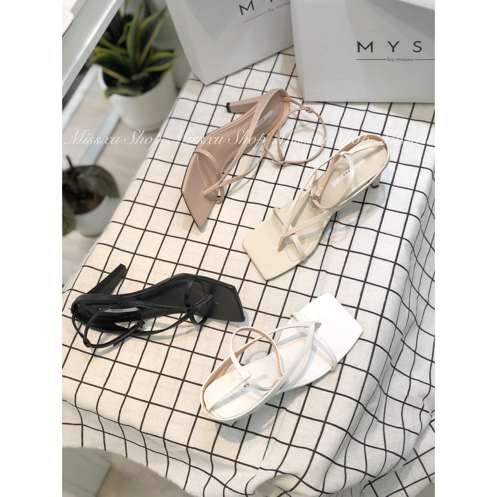 Giày sandal nữ kẹp xỏ ngón 7cm thời trang MYSS - SD81