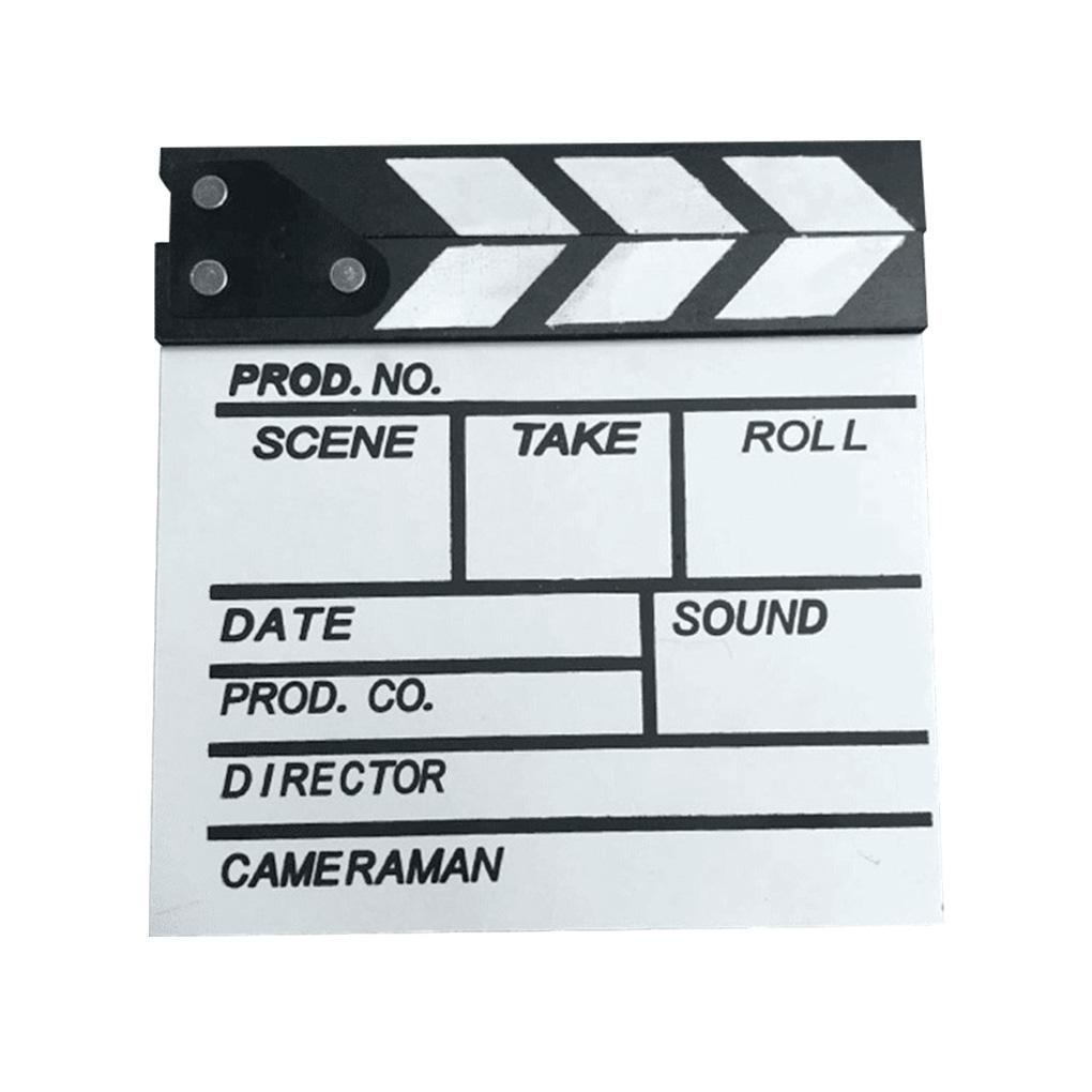 Clapboard Đạo Cụ Quay Phim Bằng Gỗ