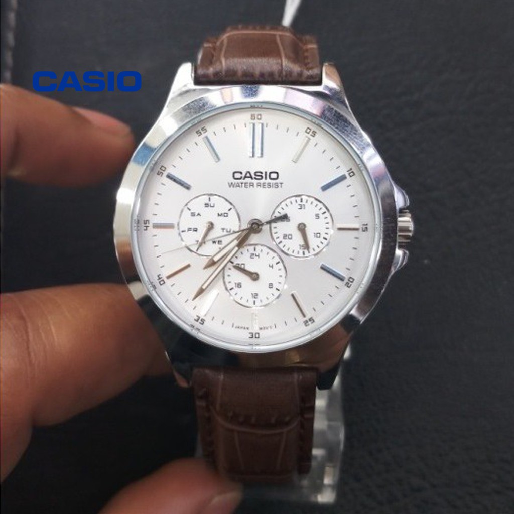 Đồng hồ nam CASIO MTP-V300L-7AUDF chính hãng - Bảo hành 1 năm, Thay pin miễn phí