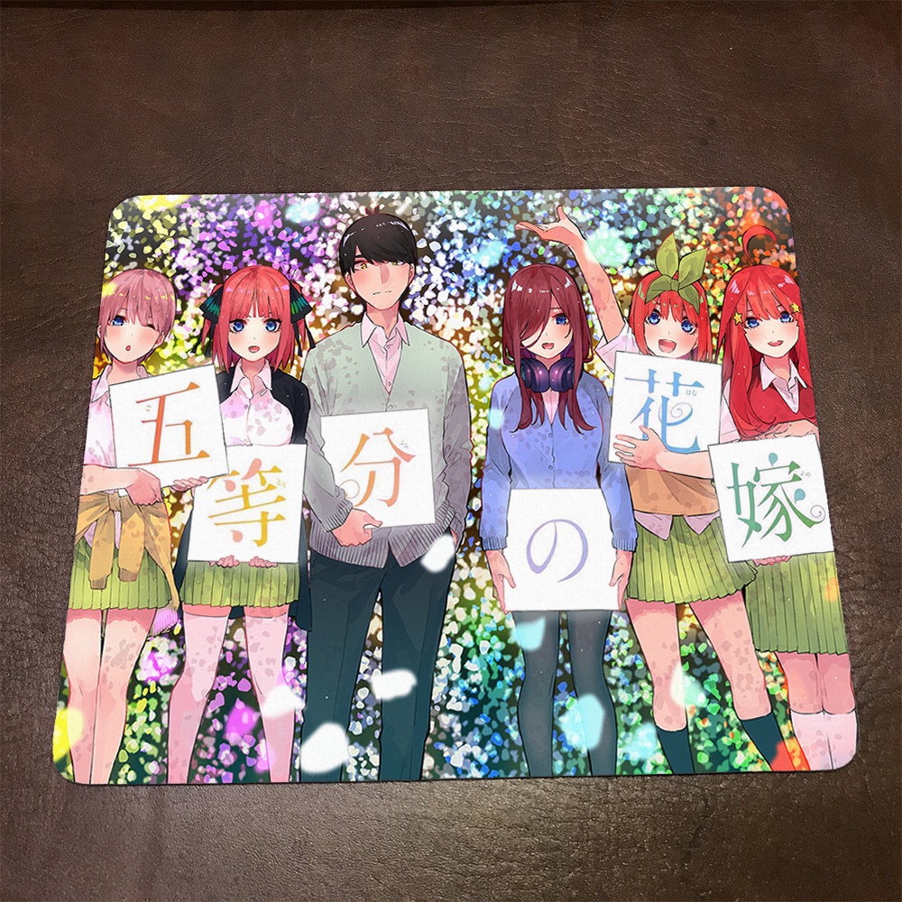 Lót chuột máy tính Anime The Quintessential Quintuplets Wallpapers 1 Mousepad cao su êm ái. Nhận in theo yêu cầu