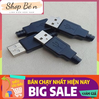 Đầu Jack USB A Đực, Cái Kèm Vỏ