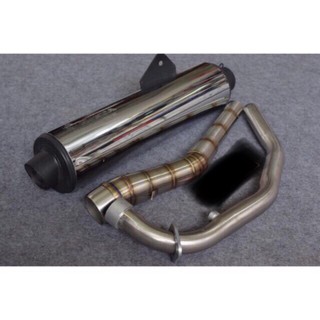 Lon pô tăng CBR PXL RL(Redleo) và cổ 2 khúc 304 cho xe Winner-Satria-Exciter-Wave-Sirus