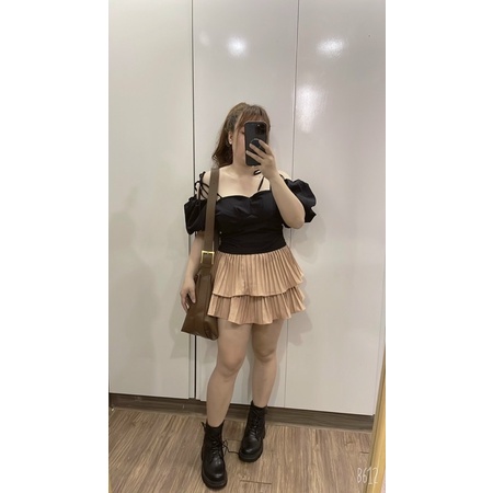 Áo Tay Phòng Dây Thắt Vai Lưng Thun Bigsize 50kg Đến 100kg (M/L/XL/XXL)