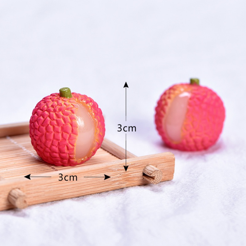 1 Đồ trang trí Trái Dâu Mini Trang Trí Sân Vườn