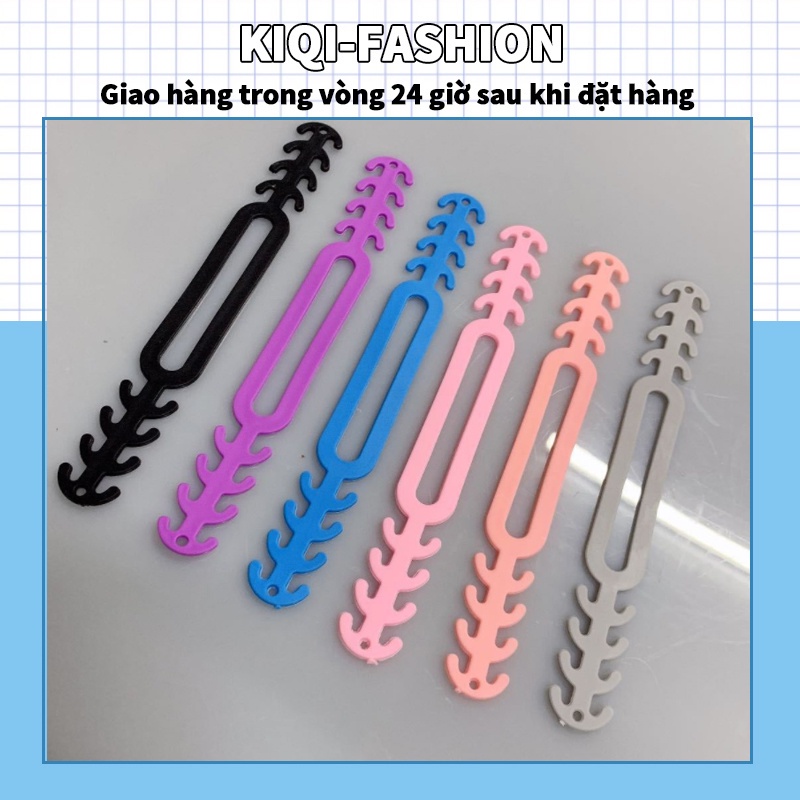 [Hàng mới về] Thanh móc dây đeo khẩu trang bằng silicon mềm không để lại sẹo