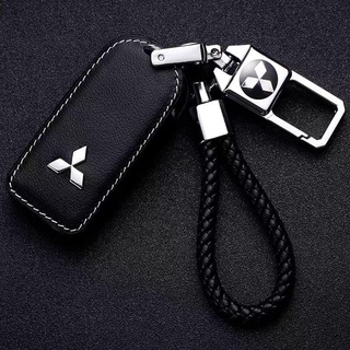 Bao da bảo vệ chìa khóa xe hơi Mitsubishi TRITON XPANDER OUTLANDER ASX 2021 2020