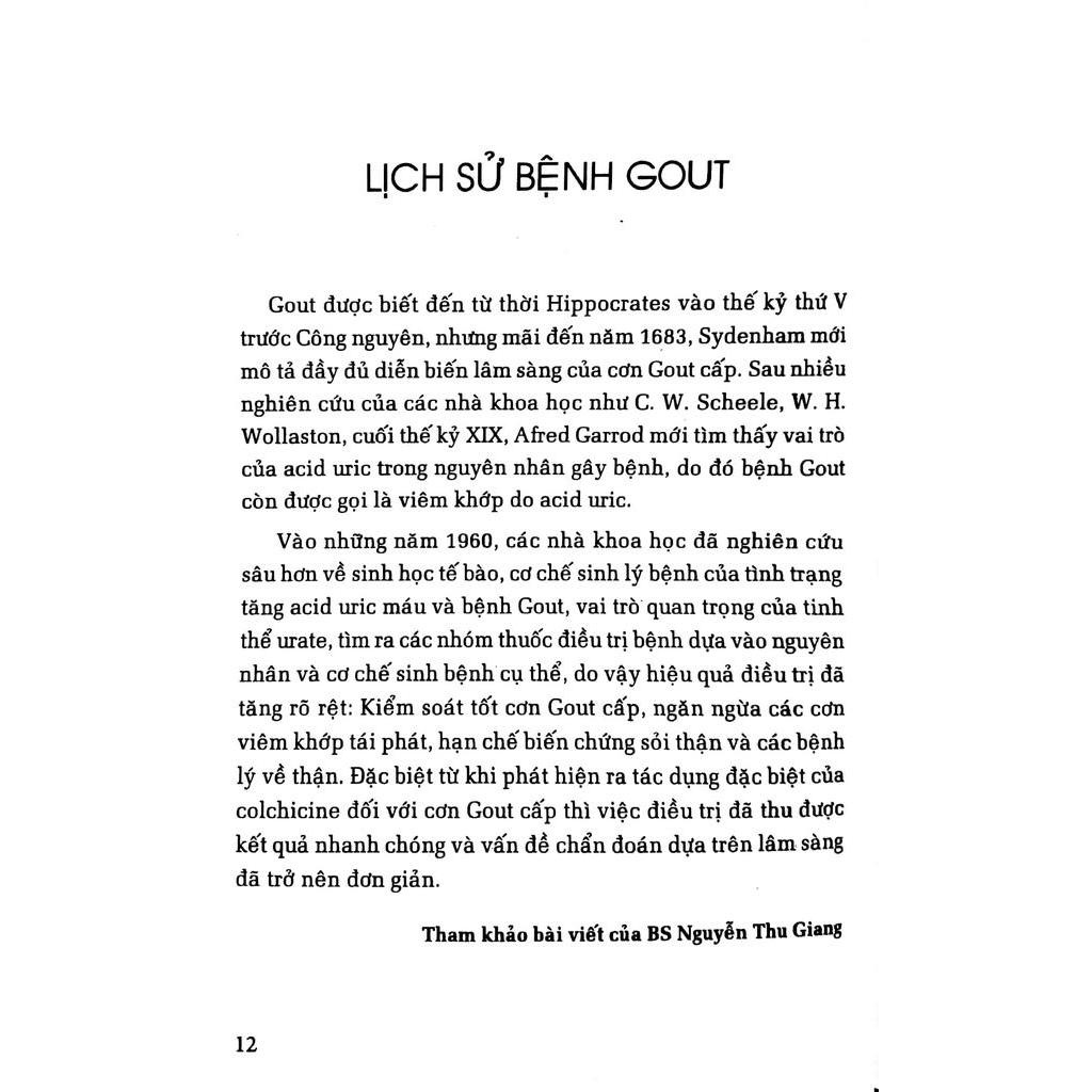 Sách - Bác Sĩ Tốt Nhất Là Chính Mình - Tập 6 - Bệnh Gout (Tái Bản 2017)