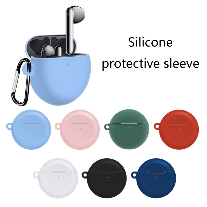 Vỏ silicon bảo vệ hộp sạc tai nghe chống bụi thích hợp cho HUAWEI FreeBuds 4
