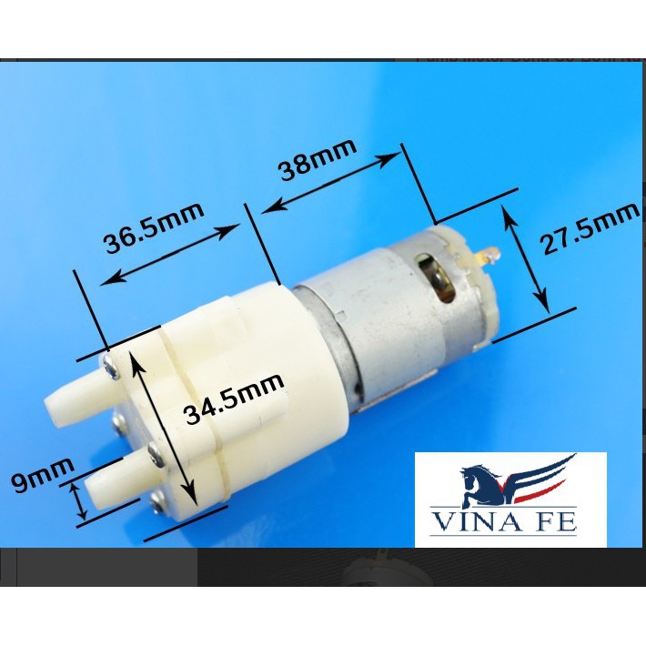 Pump Motor-Động Cơ Bơm Nước Mini 9-12V. 4.6W