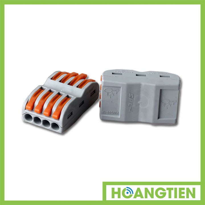 Cút nối dây điện nhanh 2 đầu 8 cổng KV774-8P2