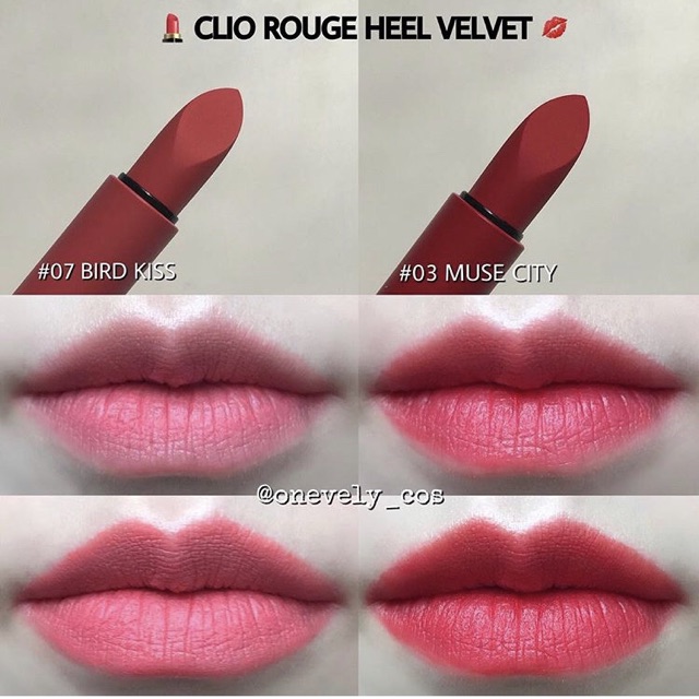 [Bill Hàn] Son lì Clio Rouge Heel Velvet | BigBuy360 - bigbuy360.vn