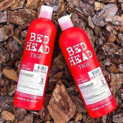 Dầu Gội + Xả TIGI_BEDHEAD Đỏ 750ml ,Bộ Dầu Gội Xả Phục Hồi Tóc Khô Sơ Hư Tổn Cấp độ 3 [Chính Hãng] 79