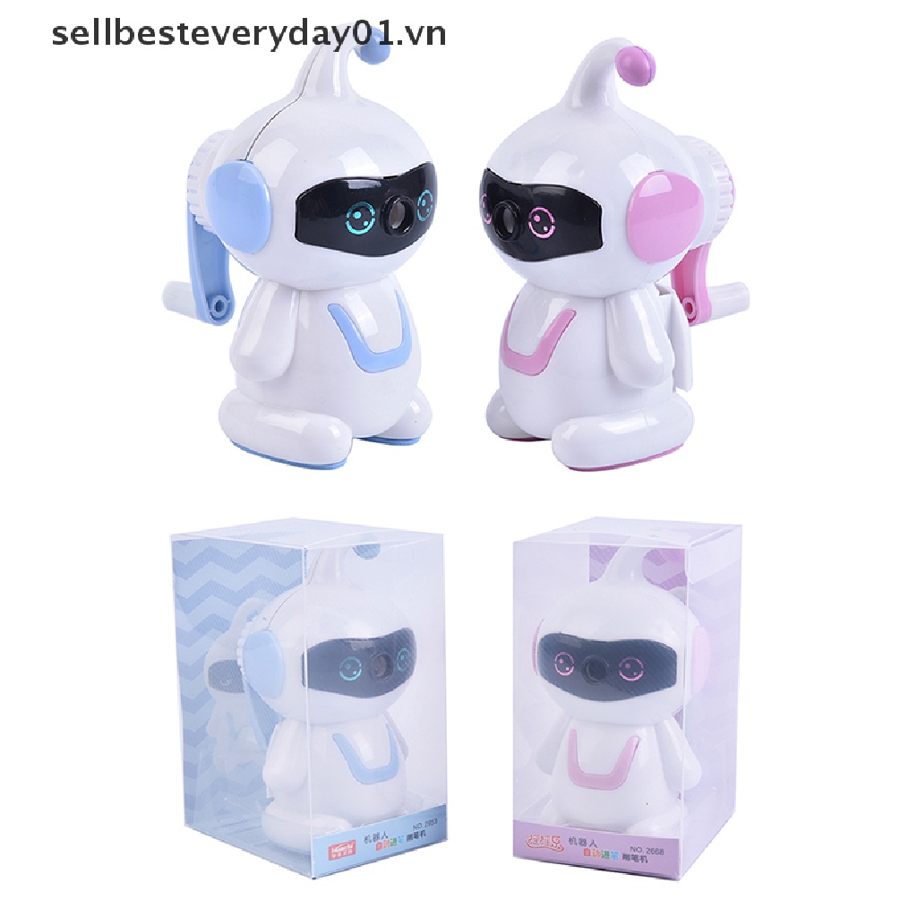 Gọt Bút Chì Hình Robot Sáng Tạo