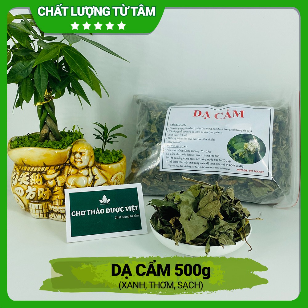 Dạ cẩm khô 500g (Xanh, Thơm, Sạch) - Chợ Thảo Dược Việt