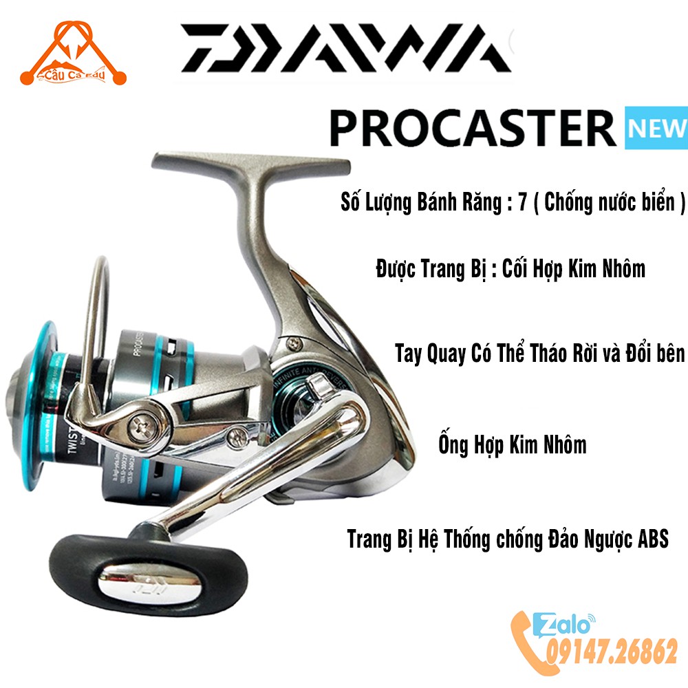 Máy Câu Daiwa Proscater - Cần Câu Máy Xịn| Caucaedu