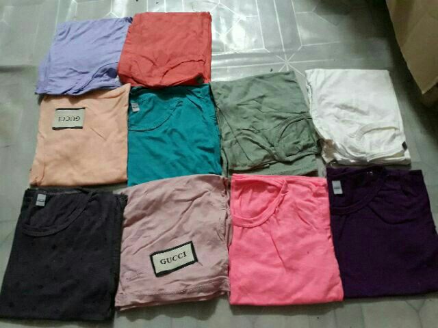 Áo phông trơn cho bé