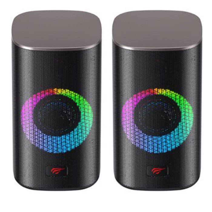 Loa Máy Tính - Loa Để Bàn Mini Havit SK212 - Bluetooth - Led RGB Bass Cực Chất - Loa Cao Cấp - Hàng Chính Hãng BH 1:1