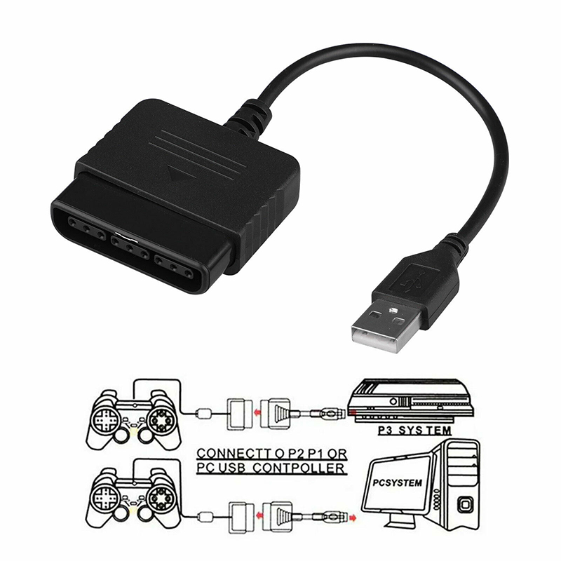 Dây Cáp Chuyển Đổi Từ Ps2 Sang Ps3 Playstation 2 Sang Usb Cho Pc Playstation 3