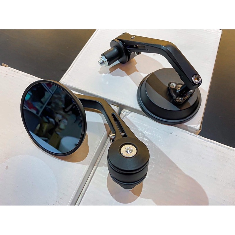 Gương gù CNC tay lái xe máy Phong cách cổ điển cực đẹp và bền. Gương lắp đẹp cho xe: XSR 155/ Honda Cb150r/300r/650