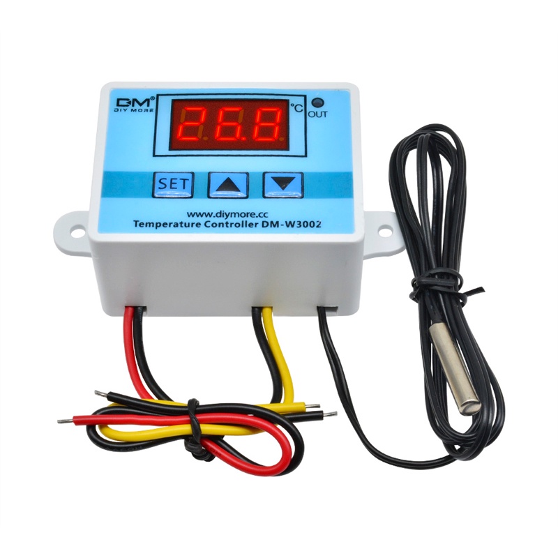 Điều khiển nhiệt độ w3002 220v  phiên bản tiếng Anh loại tốt