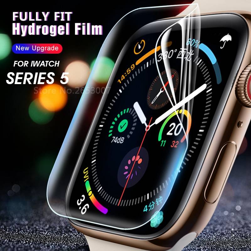 Set 3 kính cường lực 9D cho đồng hồ thông minh Apple Watch 5 4 3 2 40mm 44mm 42mm 38mm iWatch 5 Series 44mm 40mm