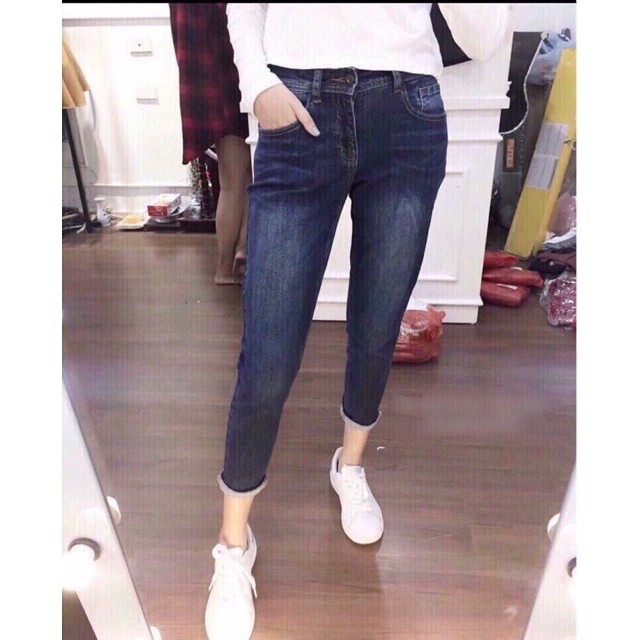 Quần jean nữ 💕 FREESHIP đơn 250k 💕 quần jean nữ baggy trơn hàng quảng châu loại đẹp