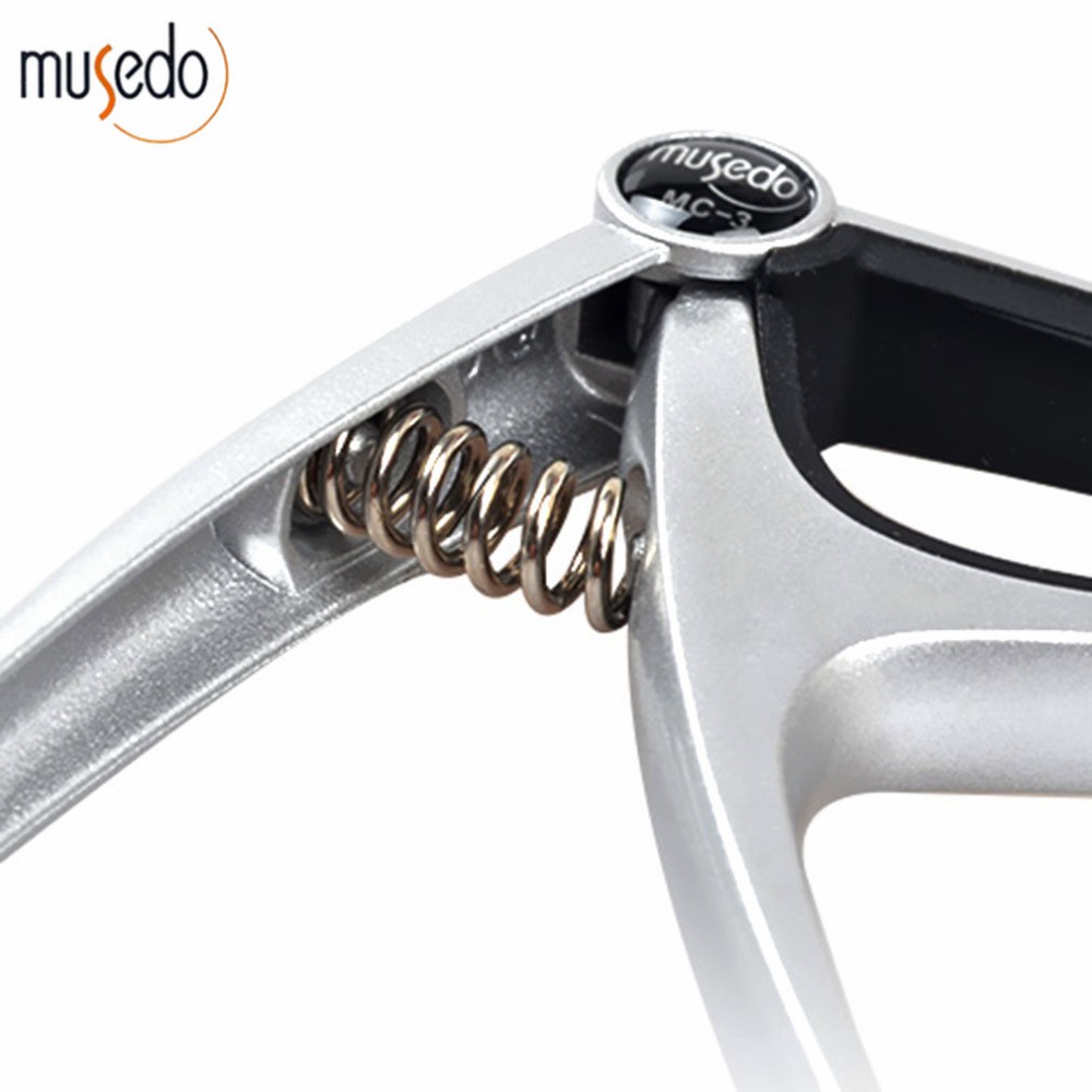 Capo Guitar musedo MC-01 (Màu bạc/ đen)