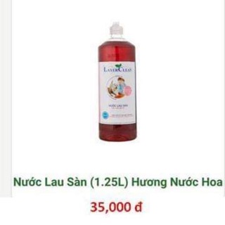 Nước lau sàn hương quế Layer Clean