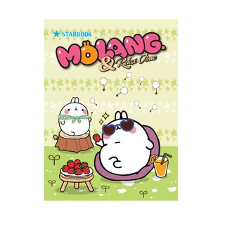 Tập 96 trang Starbook - Molang - Tập caro 4 ô ly - Combo 10 cuốn