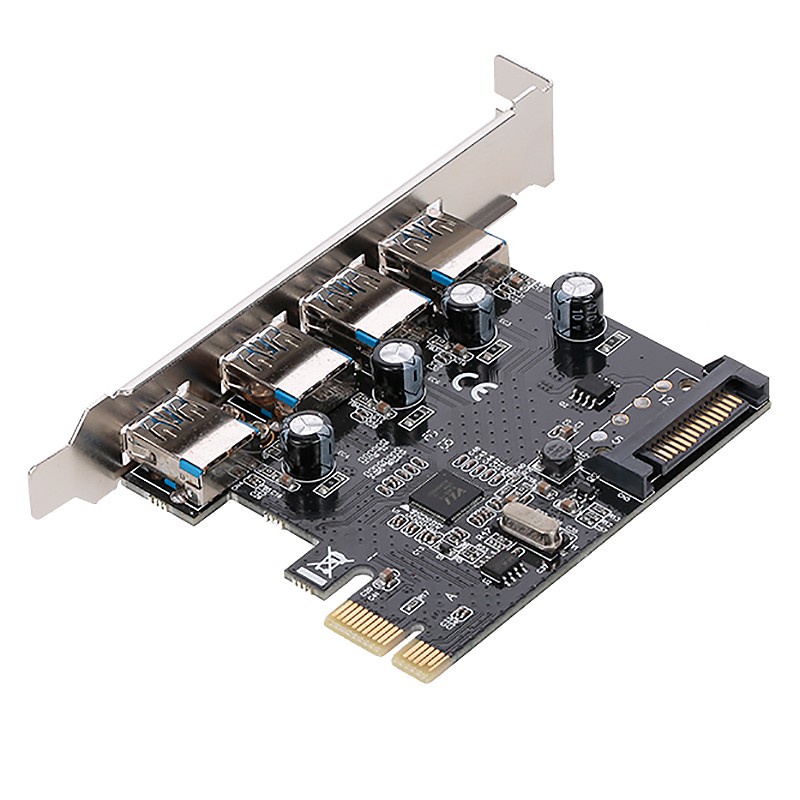 Thẻ Mở Rộng 4 Cổng Usb 3.0 Pci-E