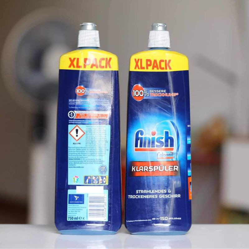 Nước Làm Bóng Chén Bát Finish 800ml dành cho máy rửa bát- Hàng Đức