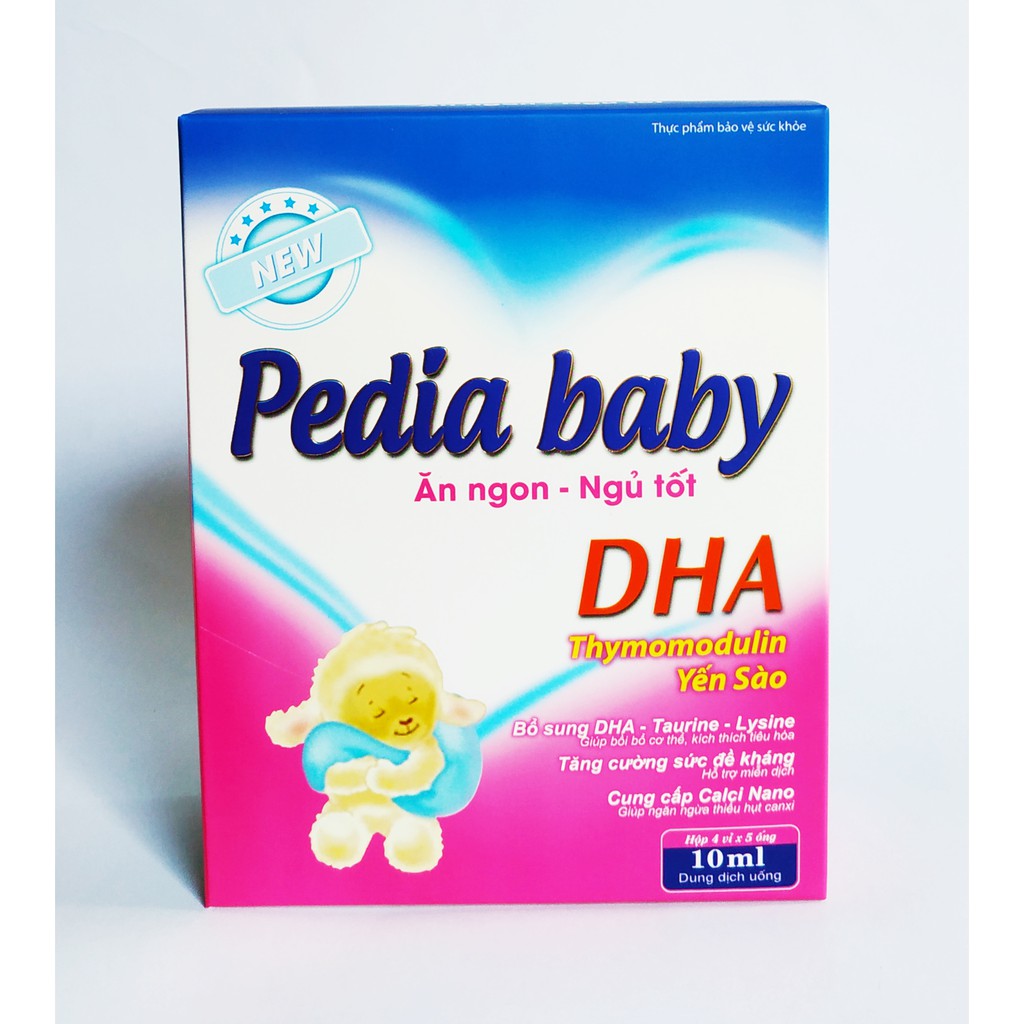 SIRO PEDIA ĂN NGON NGỦ TỐT CHO BÉ - BỔ SUNG DHA, YẾN SÀO, CÁC VITAMIN CẦN THIẾT, GIÚP TRẺ PHÁT TRIỂN TOÀN DIỆN