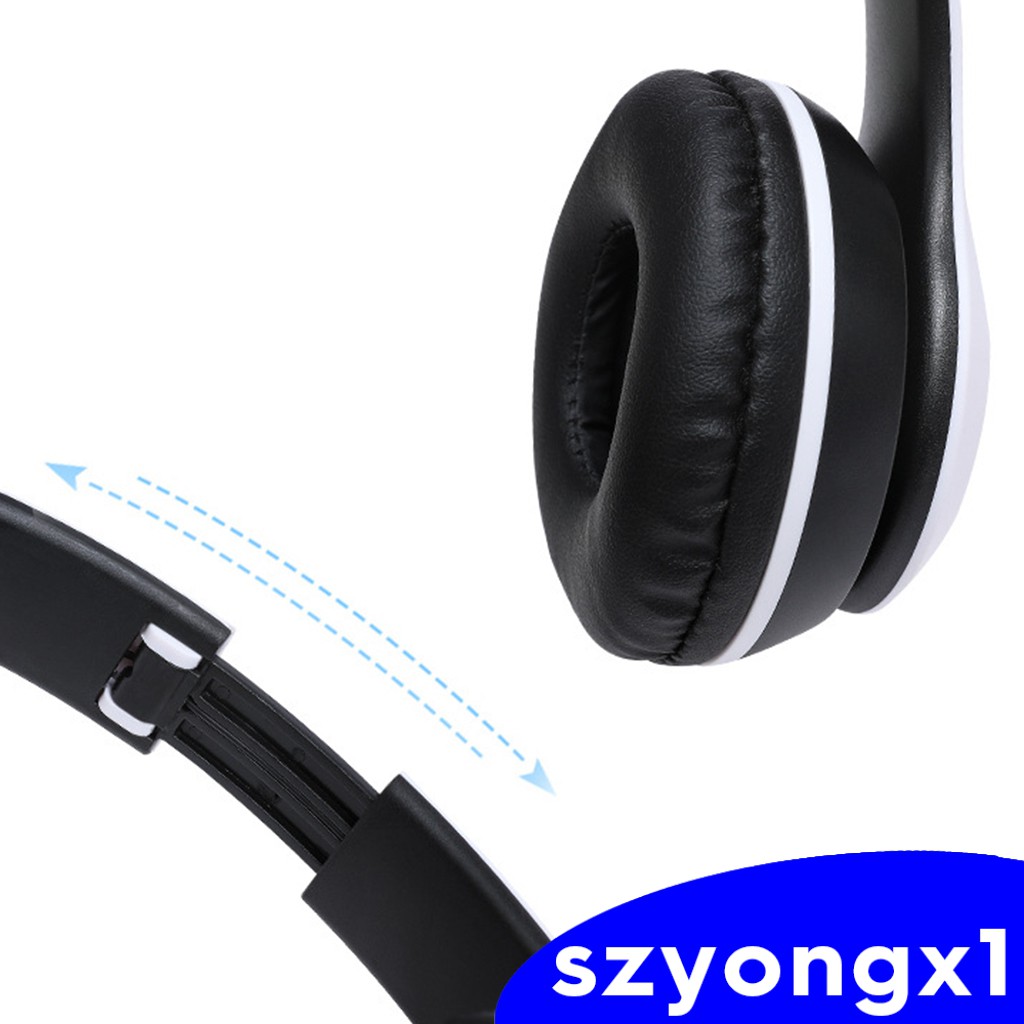 Tai Nghe Bluetooth Không Dây Âm Thanh Stereo Gấp Lại Được Cho Điện Thoại