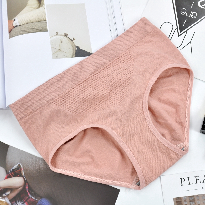 Quần lót lưng vừa không đường may họa tiết tổ ong 3d phong cách Nhật bản | BigBuy360 - bigbuy360.vn