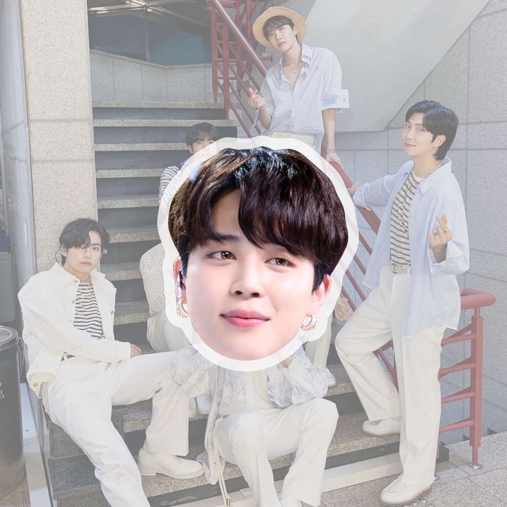 Giá Đỡ Điện Thoại Bằng Acrylic Hình BTS Yet To Come