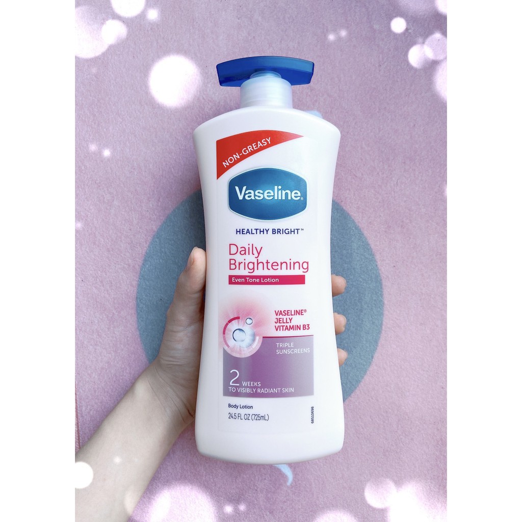 Dưỡng Thể Vaseline 725ML HỒNG - VÀNG - XANH - TRẮNG - 50X