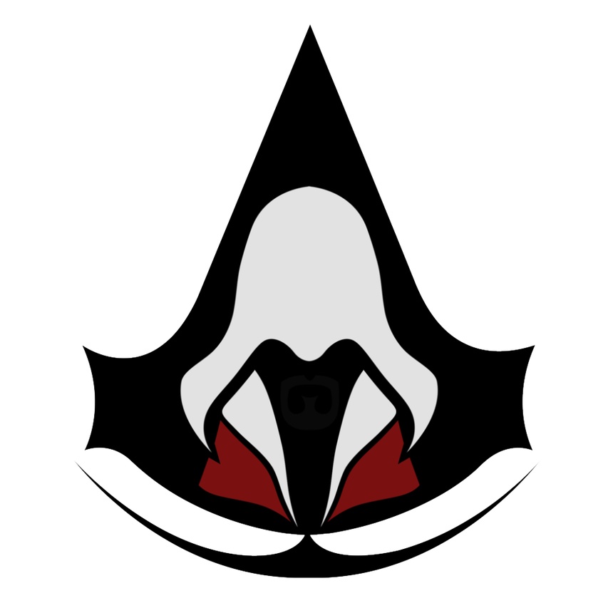 Hình dán sticker Assassins Creed, decal game ps4, hình dán game, hình dán laptop