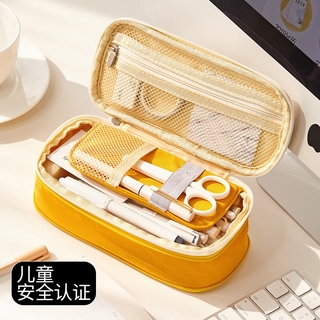 Yiren🖊️ | Túi Đựng Bút Nhiều Ngăn Sức Chứa Lớn Phong Cách Hàn Quốc Đơn Giản Sáng Tạo Dành Cho Học Sinh Nữ