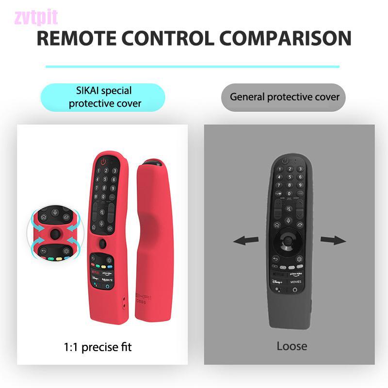 Vỏ silicon nhiều màu bảo vệ remote LG MR21GA (MR21N/ MR21GC) chất lượng cao