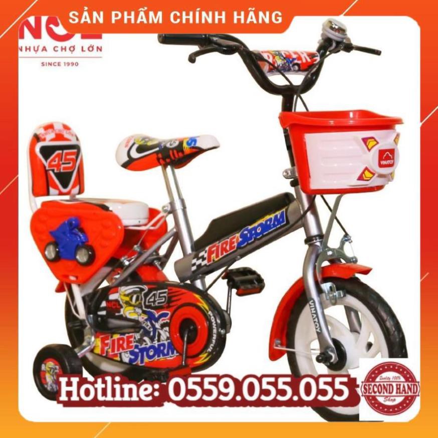 Xe Đạp Trẻ Em Nhựa Chợ Lớn 14 inch K90 - Cho Bé Từ 4 đến 5 Tuổi