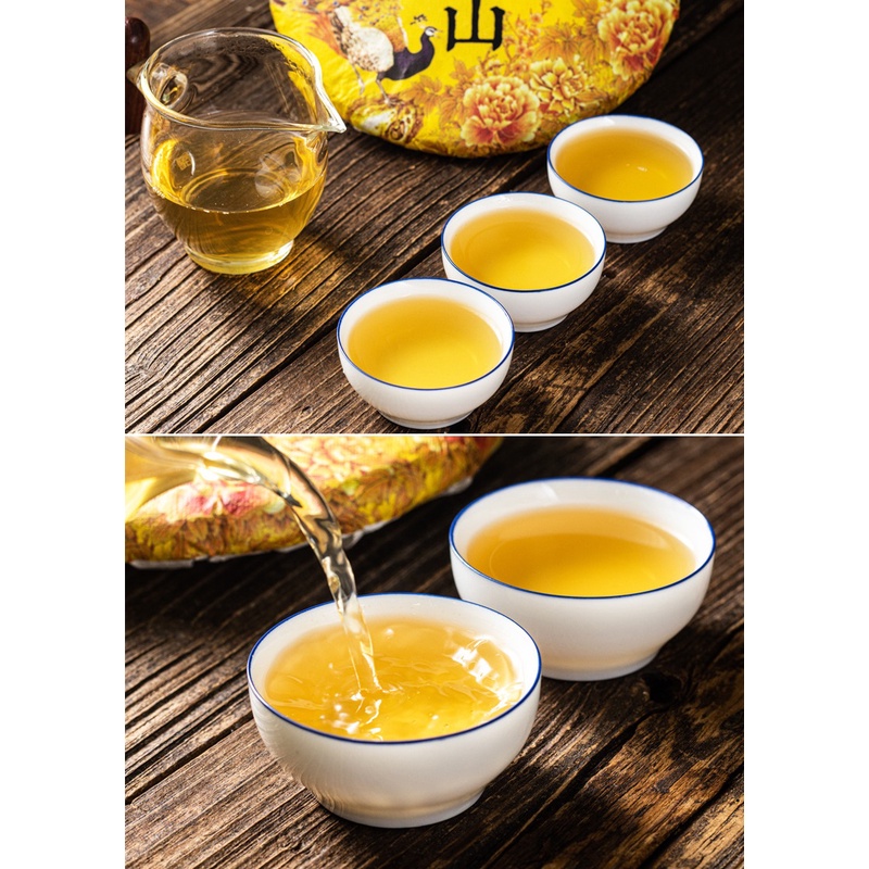 BÁNH TRÀ PHỔ NHĨ SỐNG ĐẠI TUYẾT SƠN VÂN NAM (BÁNH 357 GRAM, NĂM 2021)