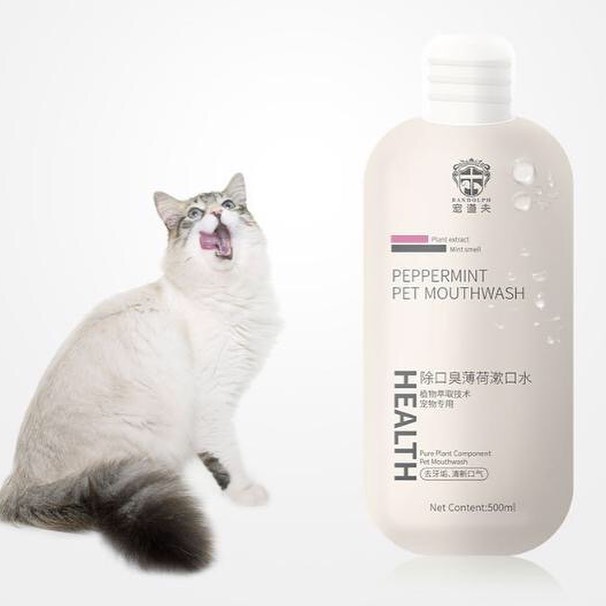 Nước súc miệng cho chó và mèo Randolph cao cấp 500ml