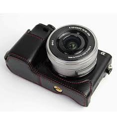 Bao da máy ảnh / Half case cho Sony A6000, A6300