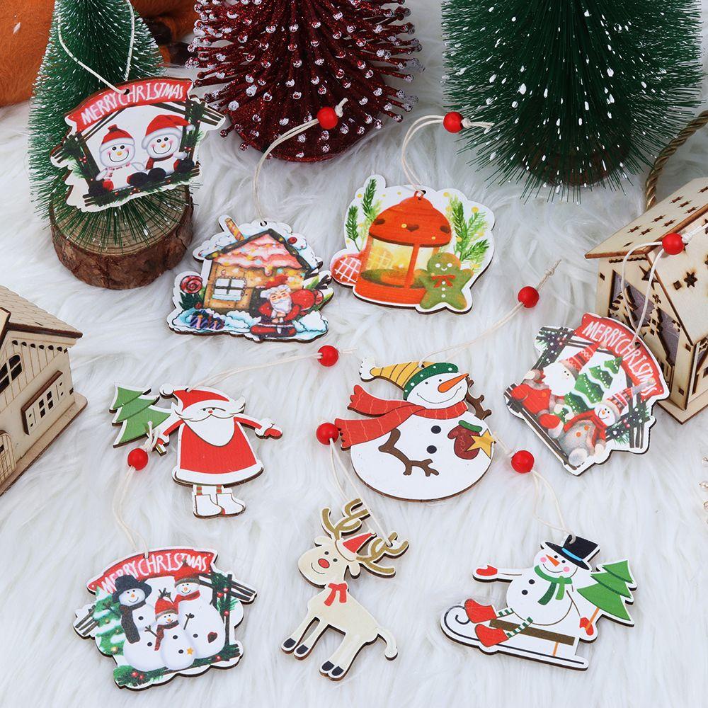 Hộp 6 Phụ Kiện Treo Trang Trí Cây Thông Giáng Sinh