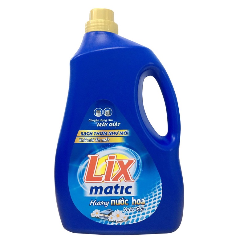 Nước giặt Lix hương nước hoa chai 3.6kg