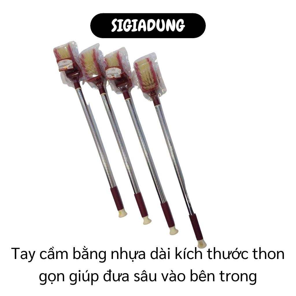 [SGD] Bàn Chải Chà Toilet - Cây Cọ Vệ Sinh Bồn Cầu 2 Mặt Cán Dài, Sạch Nhanh Chóng 7219