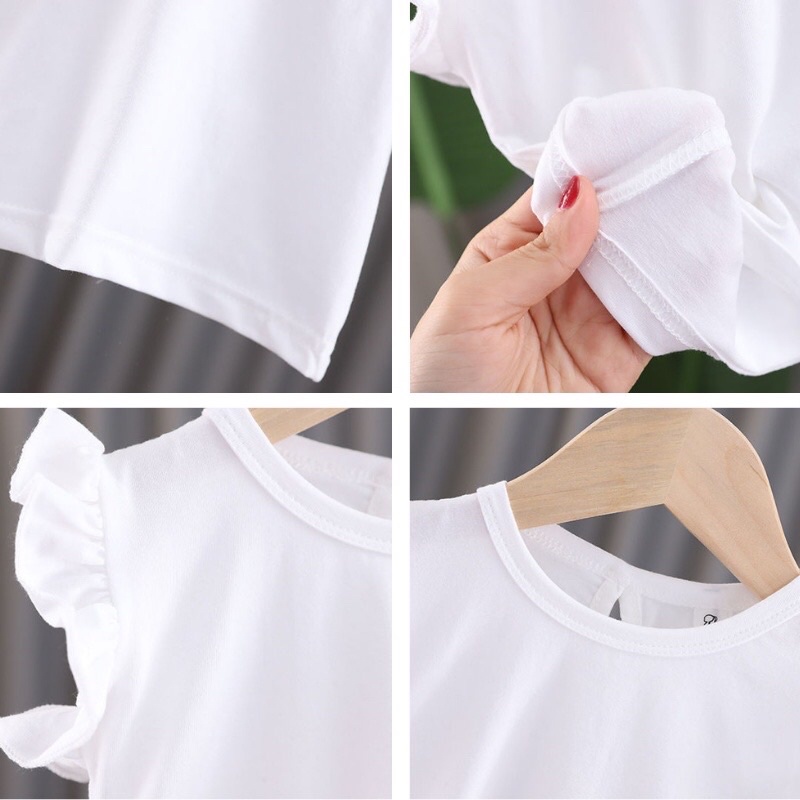 Sét Body Yếm Mèo kèm áo 💕Lina Kids💕 cho bé gái từ 5-14kg.