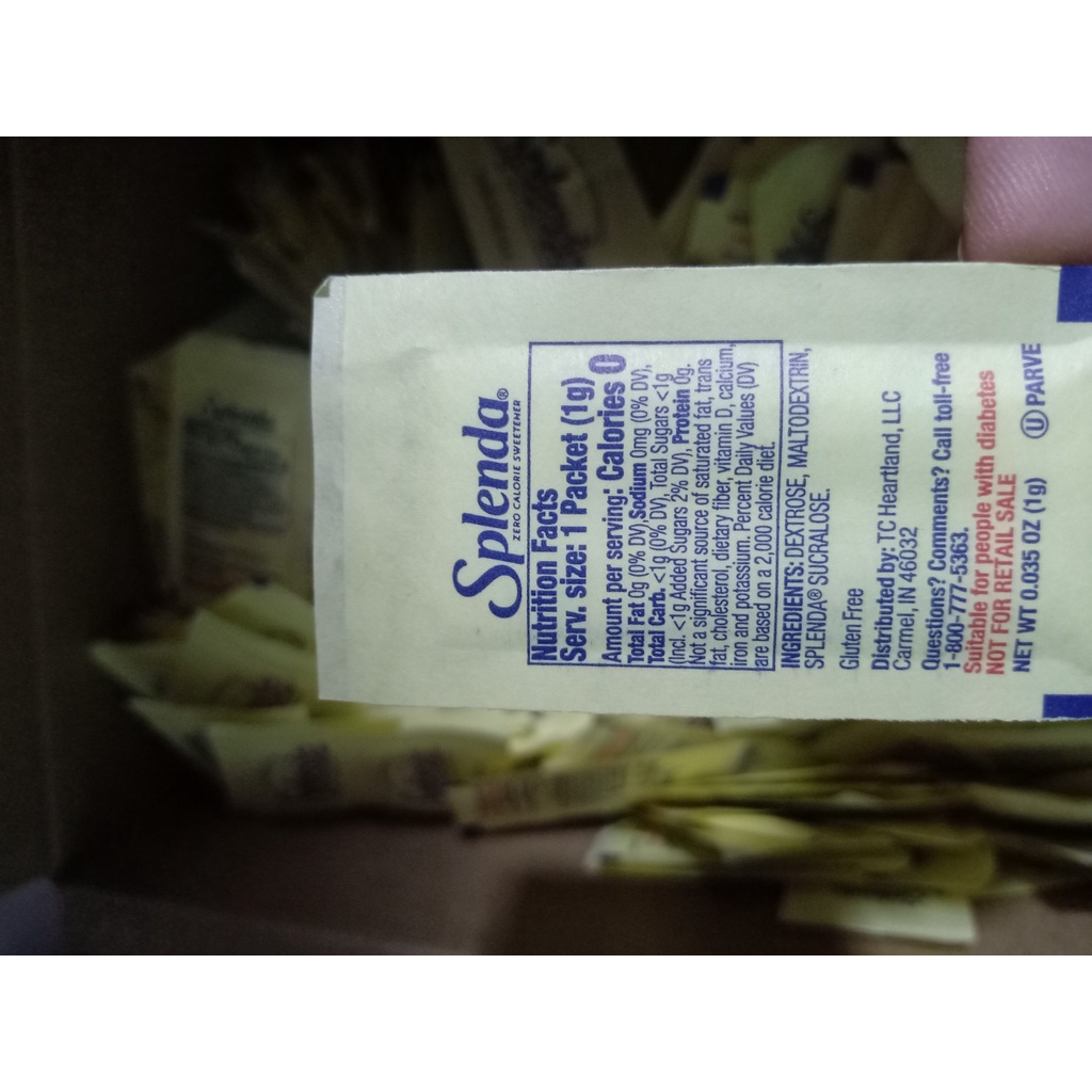 Đường ăn kiêng Splenda chính hãng - Mỹ