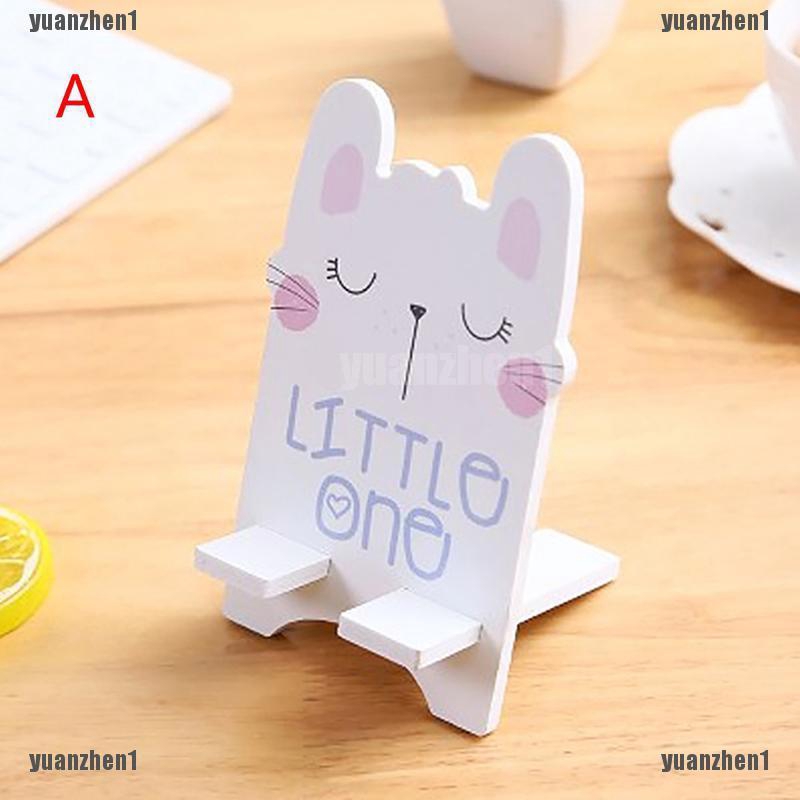 {YUANZHEN1} Giá Đỡ Điện Thoại / Máy Tính Bảng Để Bàn Hình Động Vật Lười Biếng
